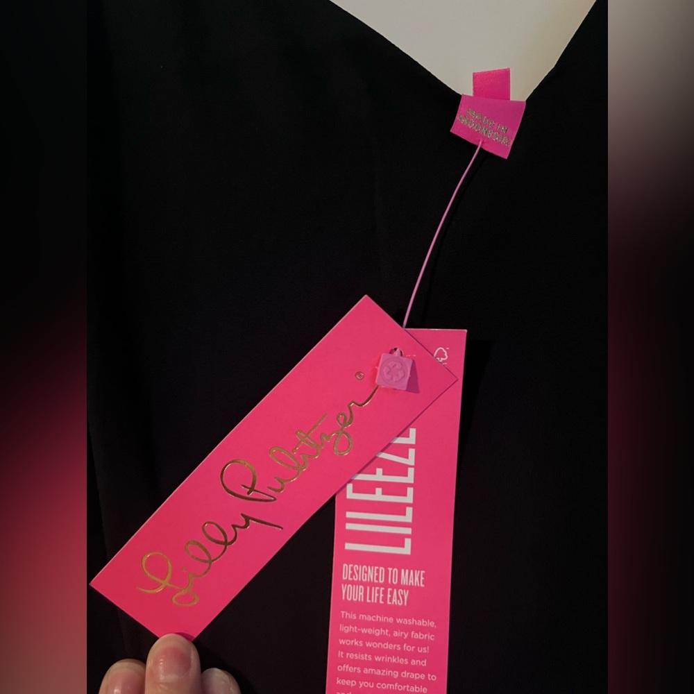 Lilly Pulitzer - Black cami NWT